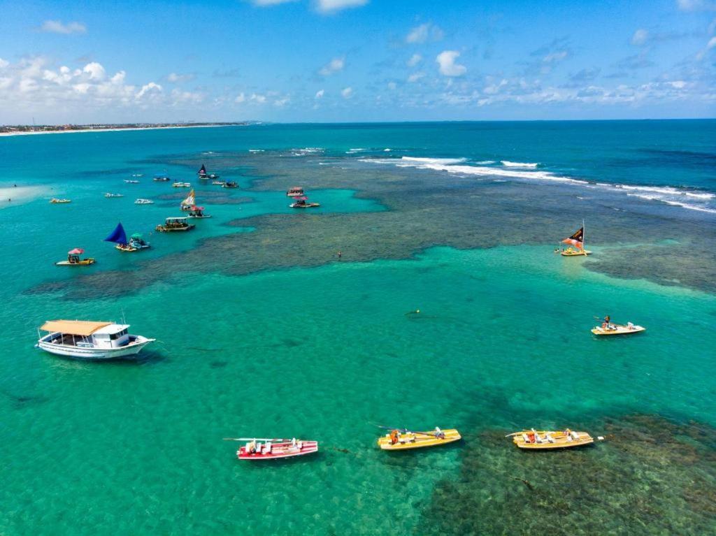 Porto De Galinhas - Terreo Com 03 Quartos Com Suite Top- Condominio Palm Village Acqua Eksteriør bilde